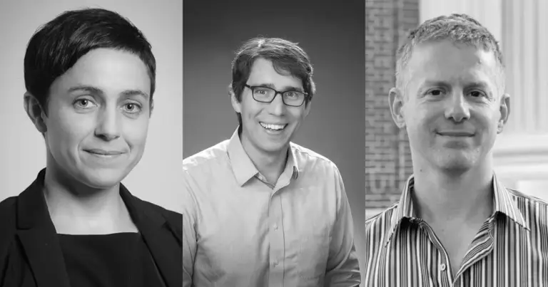 Margrét V Bjarnadóttir, David Anderson og David Gaddis Ross